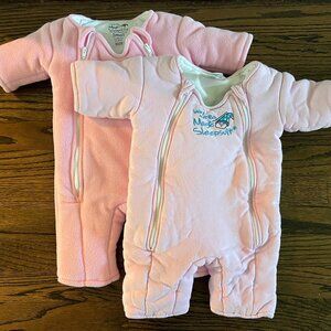 Bundle of two Baby Merlin Magic Sleepsuits